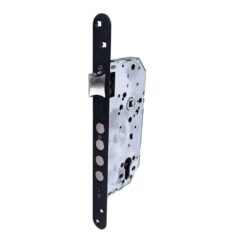 Fechadura de embutir C/R CRE07 50/85 mm acabamento preto