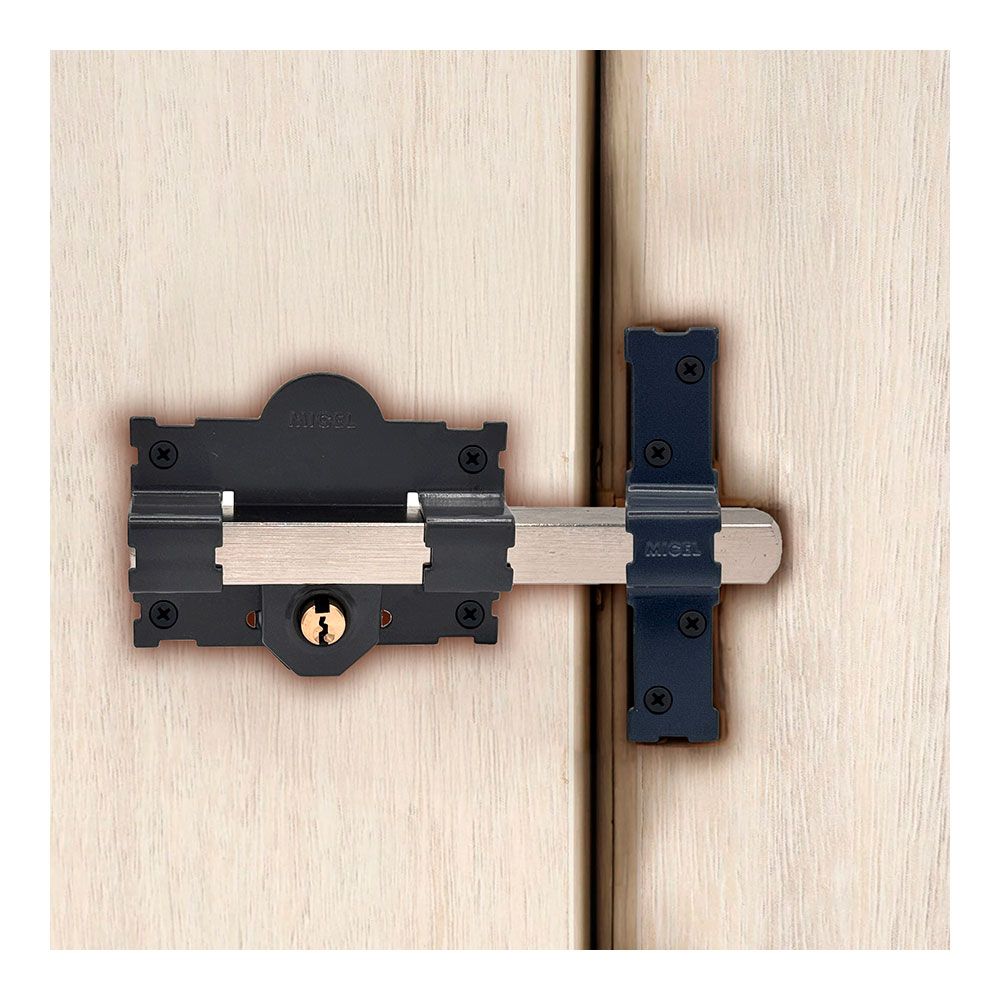 Cerrojo sobreponer crr07 105l/70 mm pintado gris - Image 3