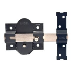 Trinco de sobreposição CRR10 86B/50 mm pintado em cinzento