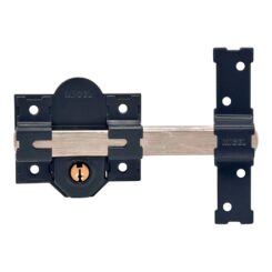 Trinco de sobreposição CRR13 86L/50mm pintado cinzento