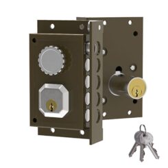 Fechadura de sobrepor direita CON puchador C91 DR C-C91D dorcas