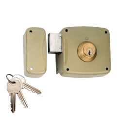 Fechadura de sobreposição com cilindro 5124A entrada 80mm, à esquerda 95124AHE08I lince