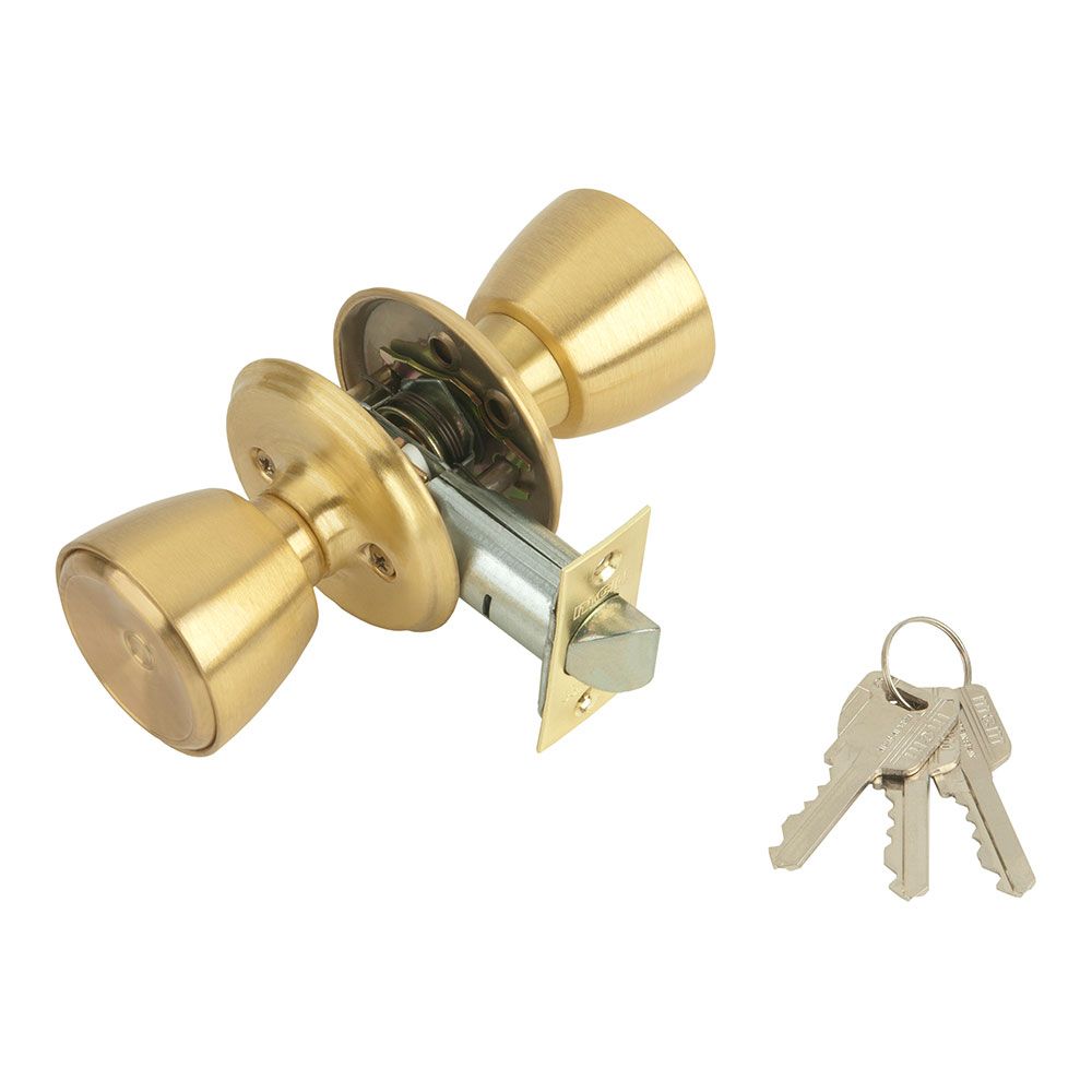 Fechadura com maçaneta para porta de entrada 508-3-3-70 MCM