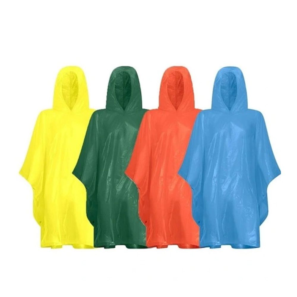 Poncho de chuva reforçado várias cores 100 x 130 cm - Image 3