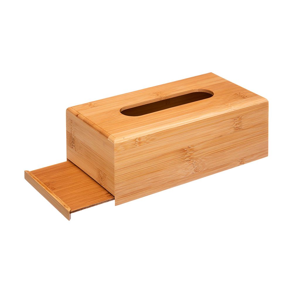 Caixa de bambu para lenços 25x13x8,7cm - Image 2