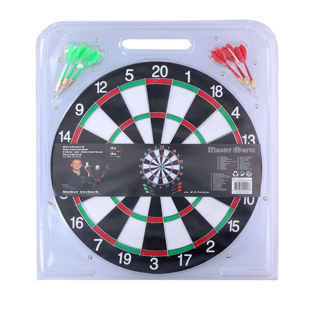 Jogo alvo básico Ø40,5x1cm incluí 6 dardos - Image 2