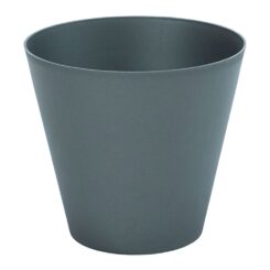 Vaso tipo cone de injeção COR antracita Ø26 cm