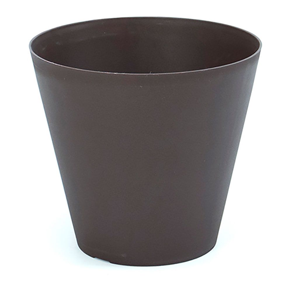 Vaso tipo cone de injeção COR bronze Ø18 cm