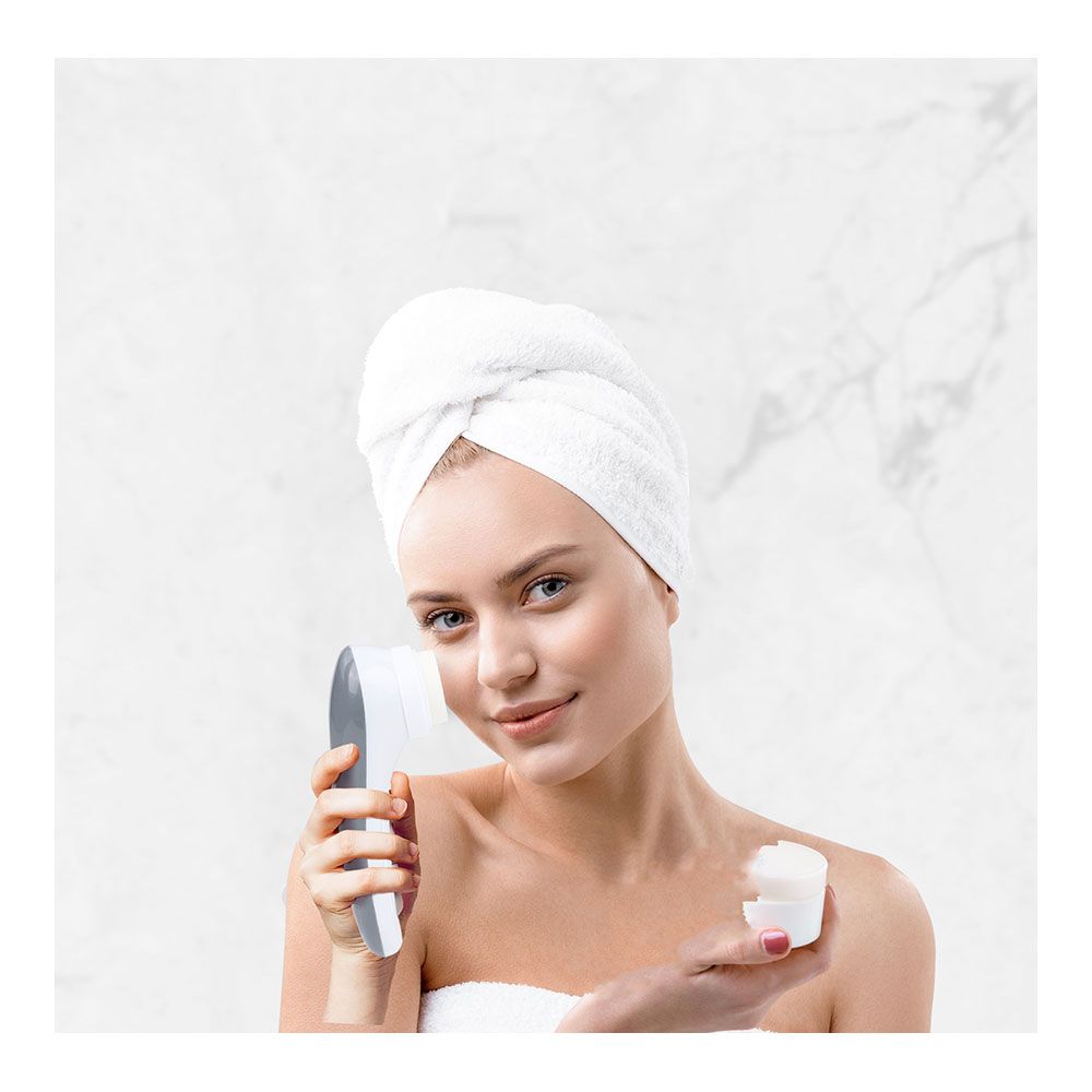 Massajador facial com 5 cabeças removíveis e 2 velocidades - Image 12