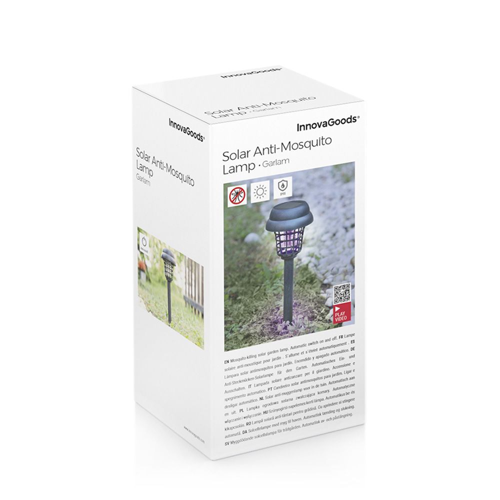 Lâmpada solar repelente de mosquitos para jardim garlam - Image 4