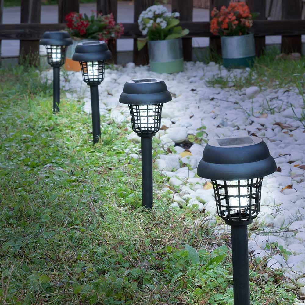 Lâmpada solar repelente de mosquitos para jardim garlam - Image 6