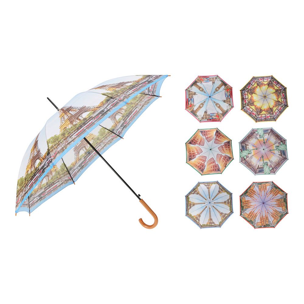 Guarda-chuva cidade, 6 modelos variados