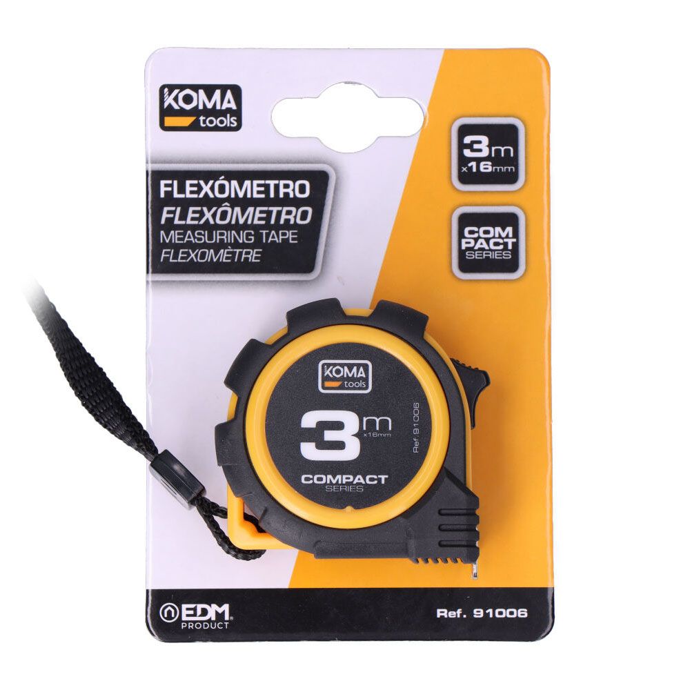 Fita métrica ABS compact 3 m x 16 mm - Image 5