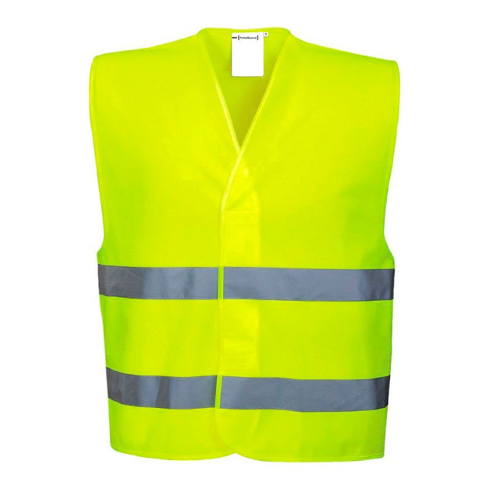 Colete de alta visibilidade amarelo fluor tamanho M