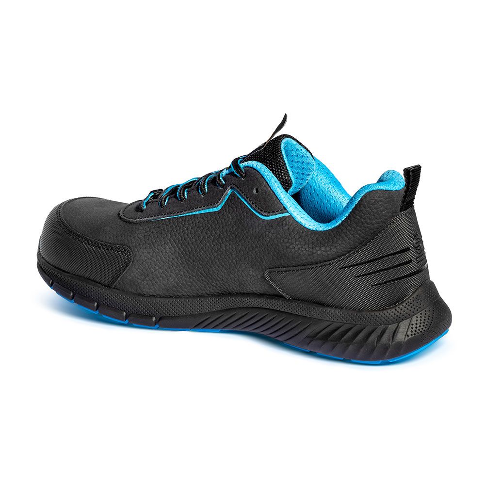 Calçado desportivo de segurança traction nubuck takuma, ESD S3S SR FO HRO SC , tamanho 43 - Image 2