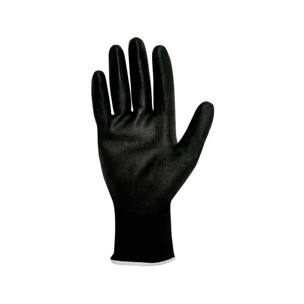 Guante poliéster con palma poliuretano, keep safe, negro, t-10 xl - Image 2