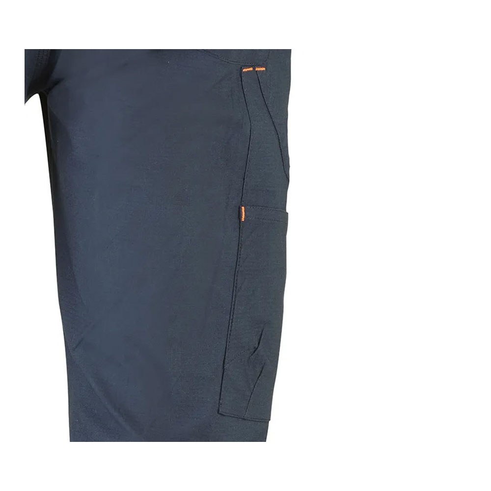 Pantalón multibolsillo elástico road azul marino, talla xxl - Image 3