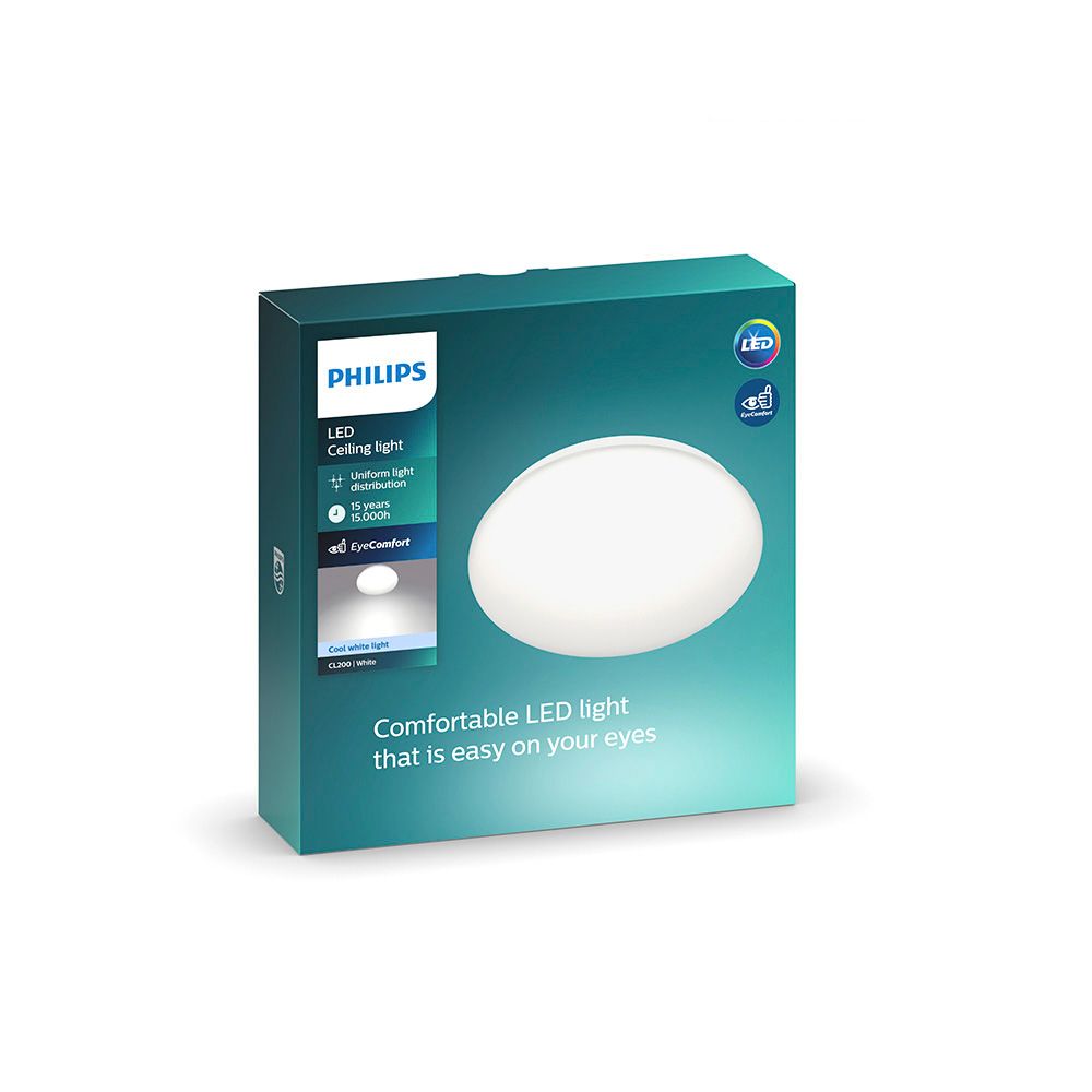 Plafon LED circular moiré 6 w 4000 k 640 lm ø22,5 x 6,8 cm - Image 2