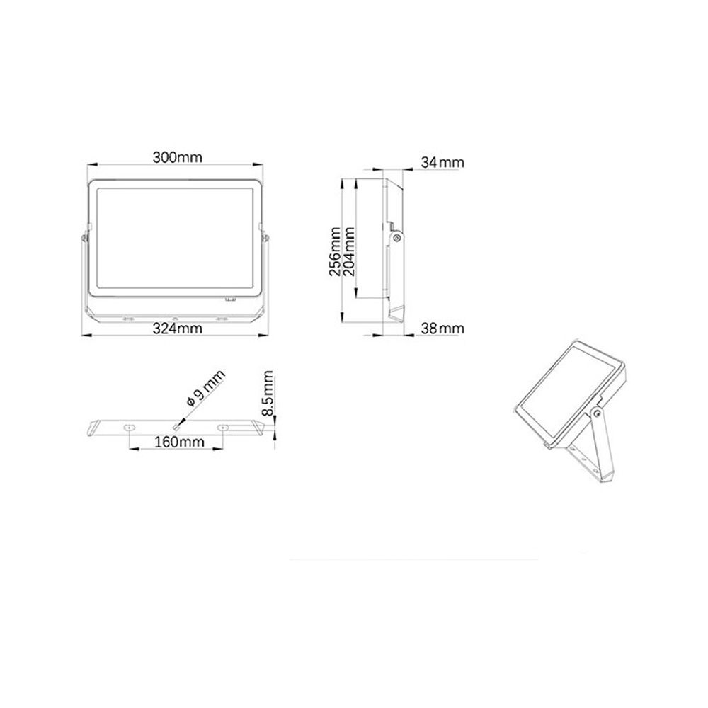 Projetor 100W 9500lm 6500K IP65 911401864584 philips - Image 2