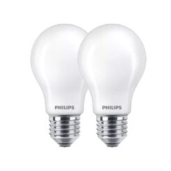 Lâmpada led padrão e27 9 w 1055 lm 4000 k luz natural, 2 peças
