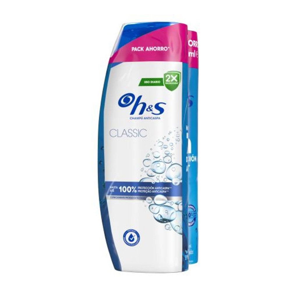 Pack poupança h&s classic champô 2 x 330 ml