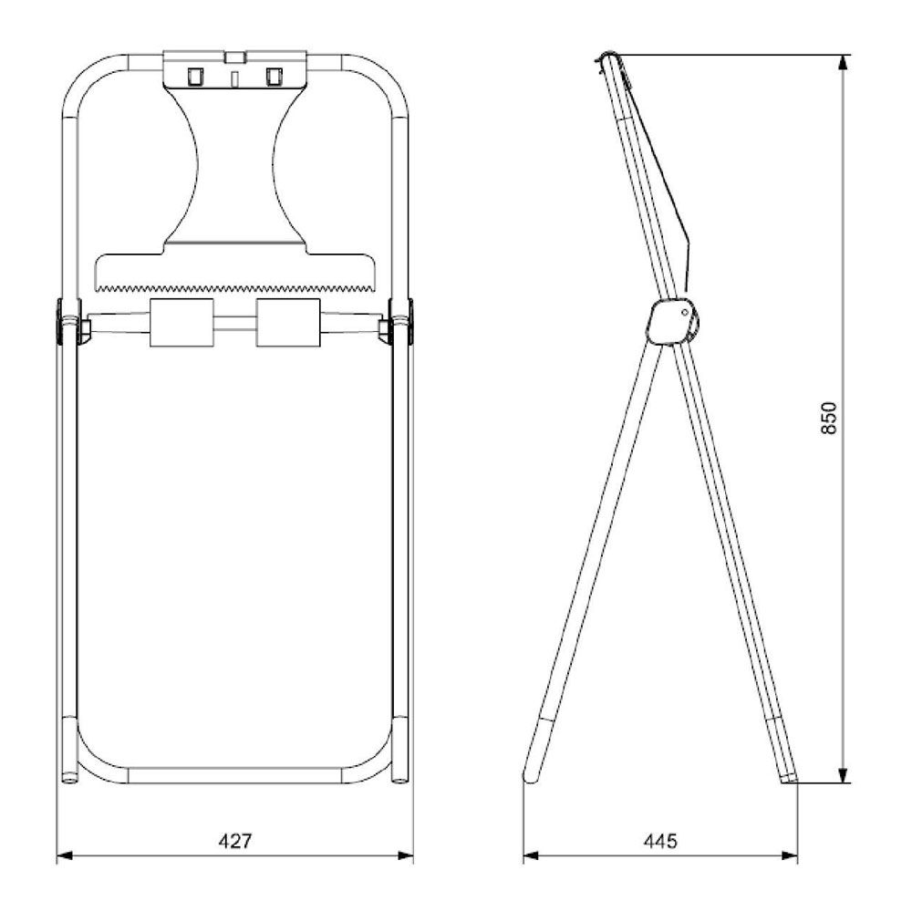 Suporte de bobina para rolo de papel de piso - Image 2