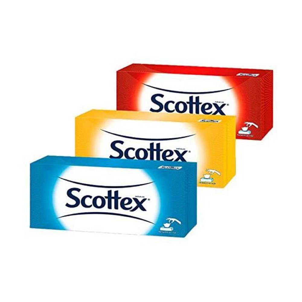 Caixa de lenços 70 UDS cores / modelos diversos