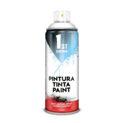 Tinta alquídica spray 520 CC REF. 640 branco fosco esqueleto 300 ml