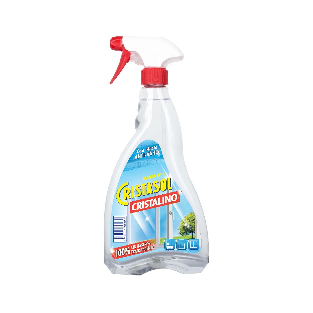 Pistola limpa vidros cristalina 750 ml