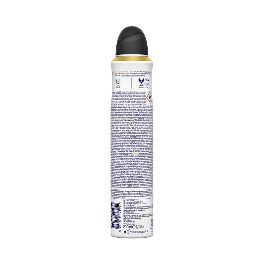 Desodorizante seco invisível 0% álcool advanced care 200 ml - Image 2