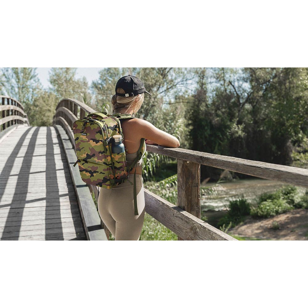Mochila explorer backpack B40 de 20l, 40x25x20cm estampado camuflagem - Image 7