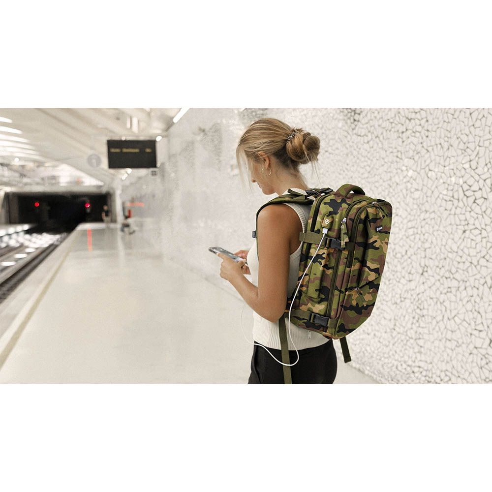 Mochila explorer backpack B40 de 20l, 40x25x20cm estampado camuflagem - Image 9