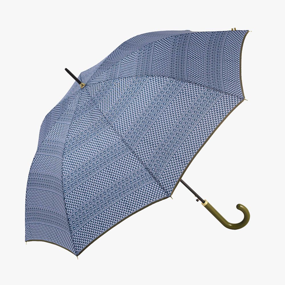 Guarda-chuva comprido automático estampado com UV 50+, cores sortidas - Image 9