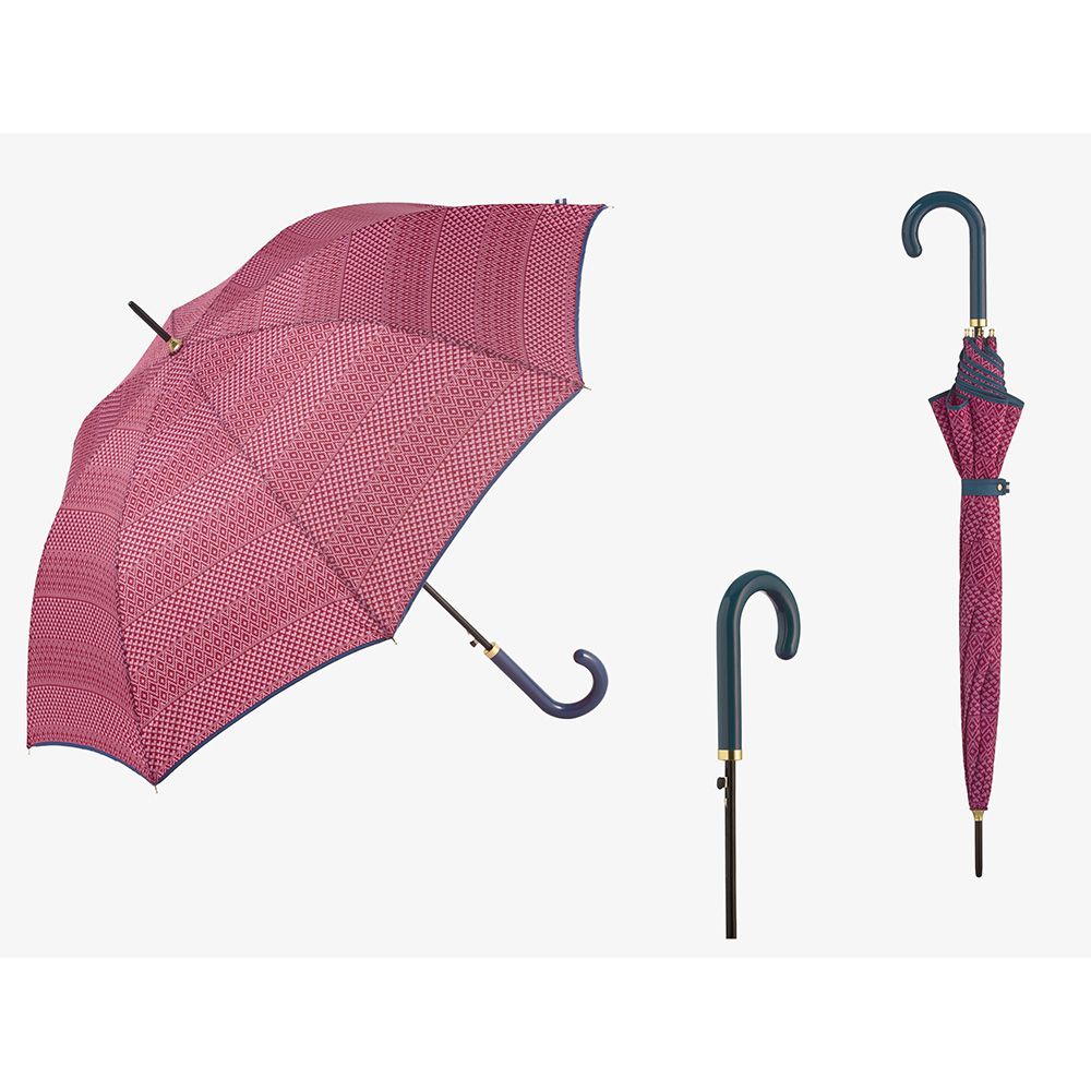 Guarda-chuva comprido automático estampado com UV 50+, cores sortidas - Image 11