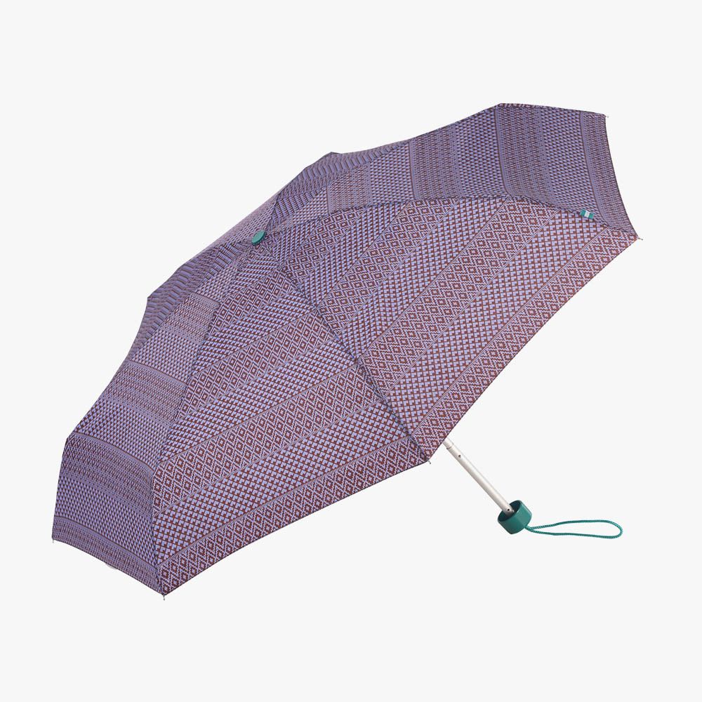 Mini guarda-chuva manual estampado étnico com UV 50+, cores sortidas - Image 10