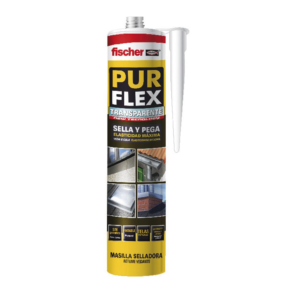 Fischer purflex transparente 310ml 522204