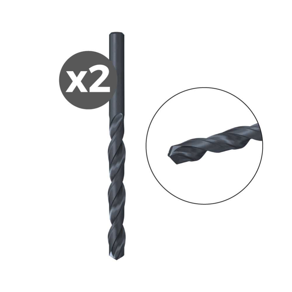 FISCHER Broca metálica HSS-R din 338, ø3,00 insensível às forças laterais, broca robusta com alta resistência à quebra, ótima extração de cavacos graças ao seu canal em forma de n, feito de aço HSS robusto, rolo forjado de acordo com din 338