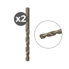FISCHER Broca para metal HSS-CO, ø3,00 x 33/61 mm, 2 unidades