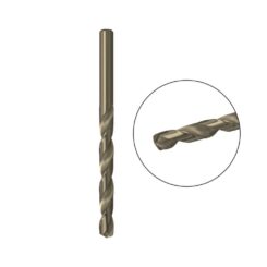 FISCHER Broca para metal HSS-CO formato ø4,20 N, graças à liga de 5% de cobalto é altamente resistente ao calor e adequada para materiais duros e difíceis, feita de aço HSS robusto, rolo fresado de acordo com din 338, materiais e fabricação de alta qualidade para garantir maior vida útil e melhor precisão, ideal para metal, aço inoxidável e outros metais duros