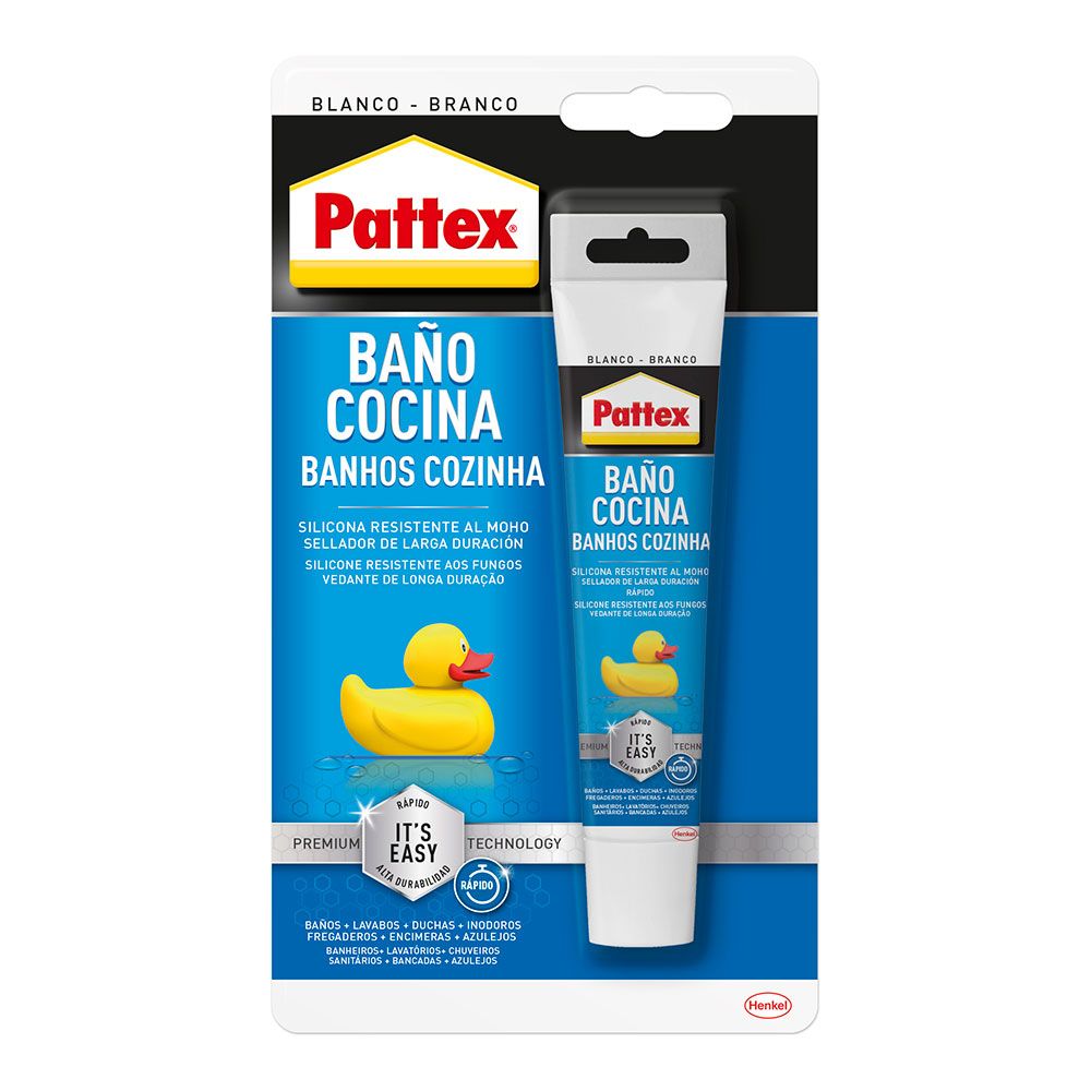 Silicone transparente neutro cozinha casa de banho 50 ml