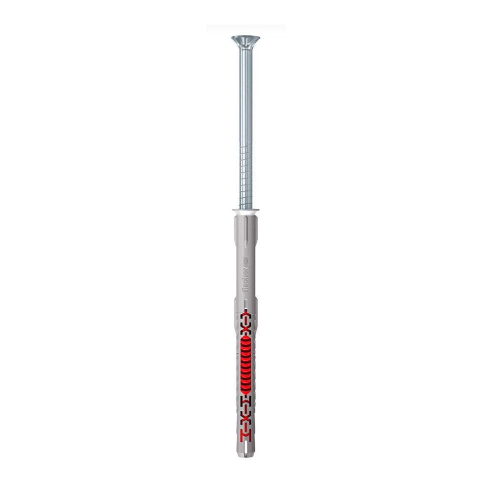 Bucha de expansão duoxpand T Ø10 x 100 mm + parafusos Ø7 x 107 mm, saco 10 unid