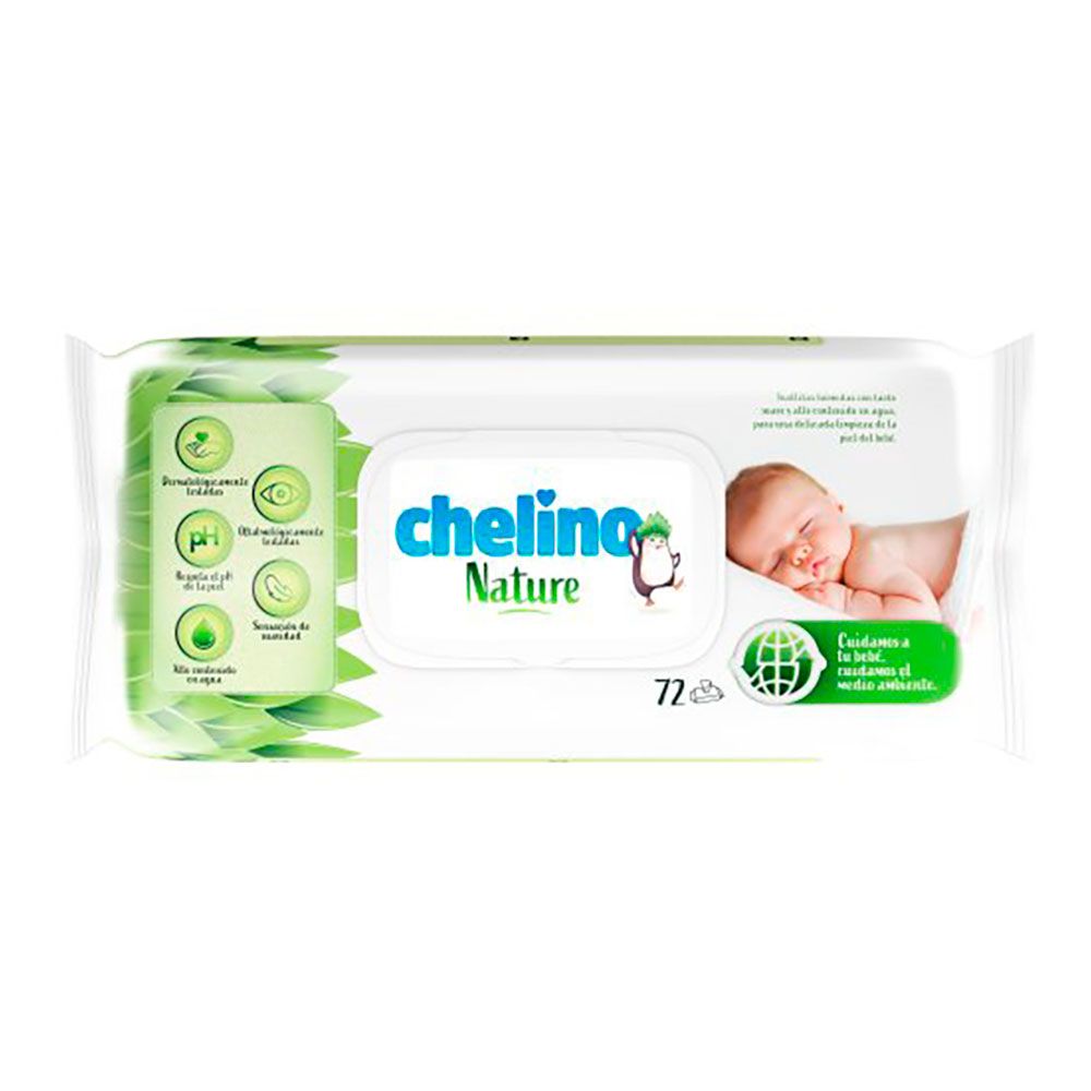 Toallitas bebé 72 uds