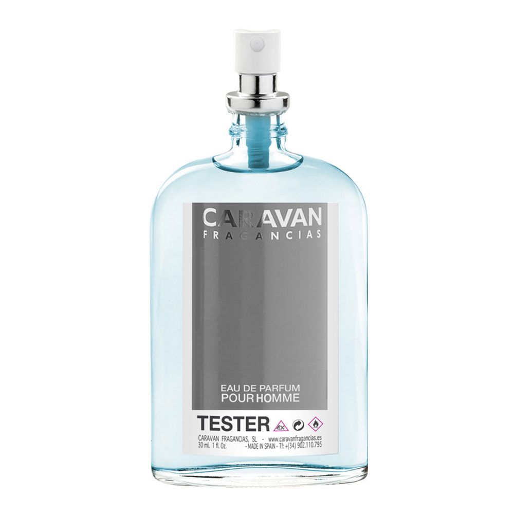 Tester 30ml caravan EDP CRO nº 61 homem grátis pela compra de 4 unid. da fragância correspondente ao tester