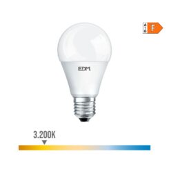 Lâmpada de LED standard E27 7W 600lm 3200K LUZ quente Ø6x10,8cm EDM