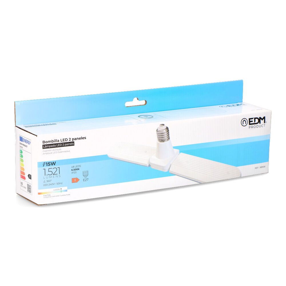 Lâmpada LED E27 15W 1521Lm 6.500K LUZ fria - Image 5