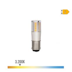 Lâmpada LED baioneta b15d 5,5w 650lm 3000k luz quente ø18 x 57mm