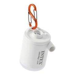 Mini bomba de ar elétrica com luz LED, enchimento rápido