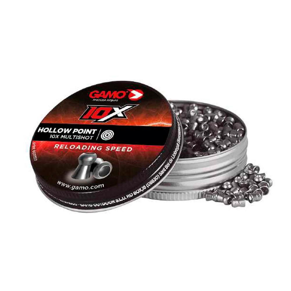 Chumbos hollow point 10X accutek calibre 5,5 mm (.22) 1 g (15,42 GR) 250 unidades