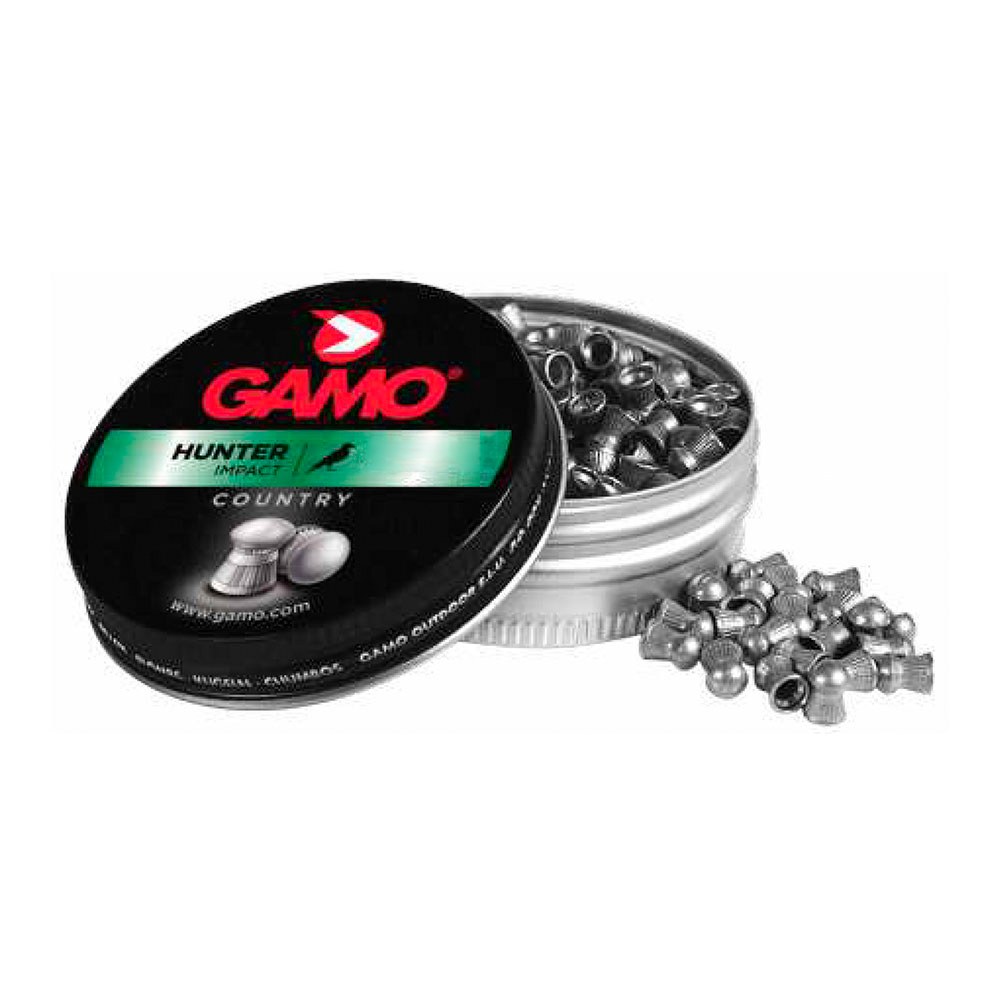 Chumbos hunter impact country calibre 5.5 mm (.22) 1 g (15,42 GR) 250 unidades