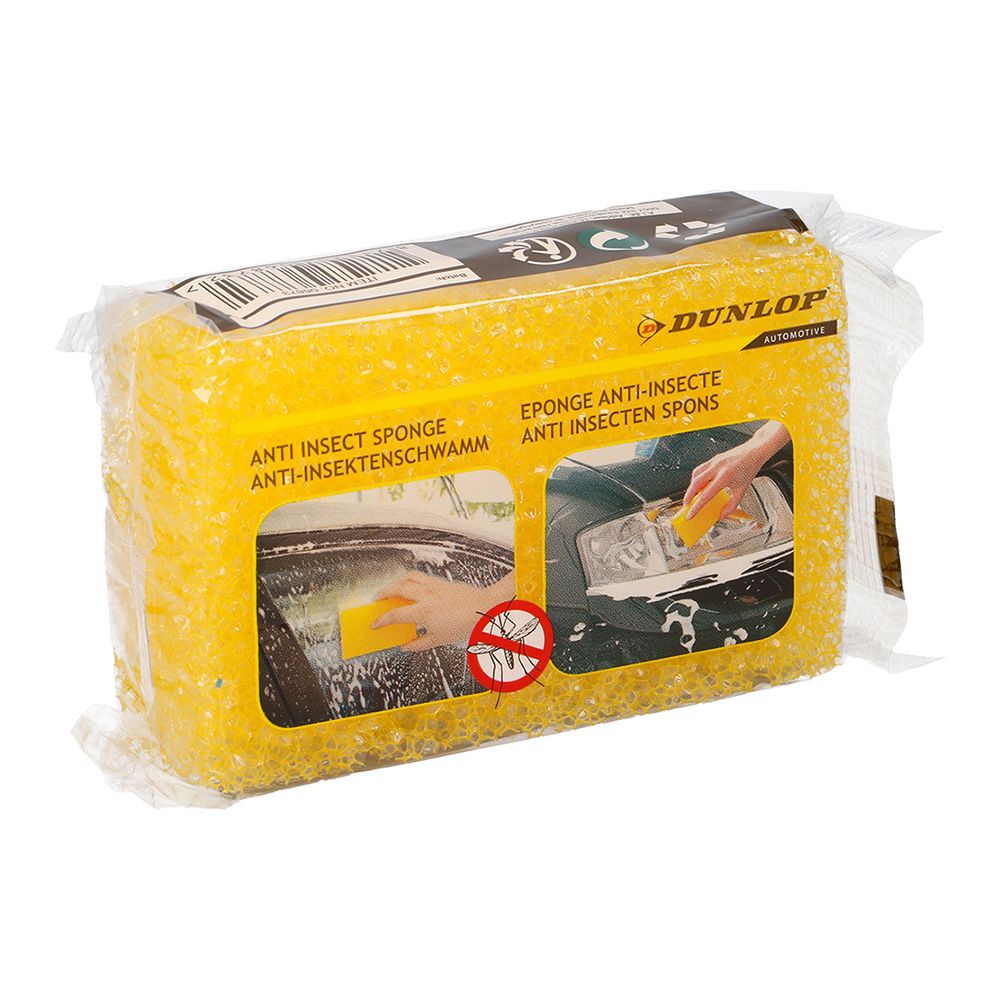Esponja especial anti-insetos amarela dunlop